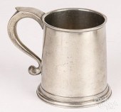 PHILADELPHIA PEWTER PINT MUG,