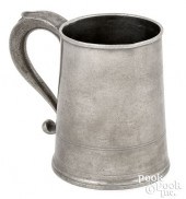 PHILADELPHIA PEWTER QUART MUG,