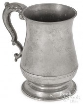 PHILADELPHIA PEWTER QUART MUG,