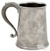 PHILADELPHIA PEWTER QUART MUG,