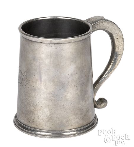 PHILADELPHIA PEWTER QUART