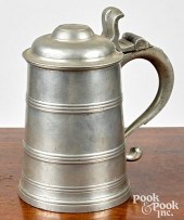 PHILADELPHIA PEWTER TANKARD, C