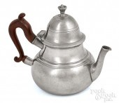 PHILADELPHIA PEWTER TEAPOT, CA