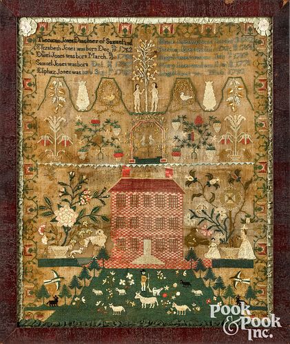 PHILADELPHIA SILK ON LINEN