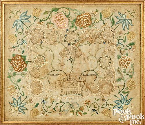 PHILADELPHIA SILK ON LINEN