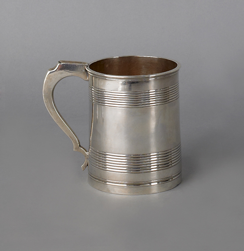 Philadelphia silver cann ca. 1800