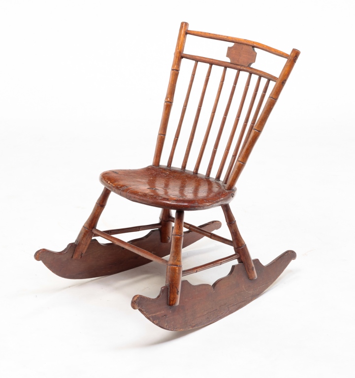 PHILADELPHIA WINDSOR ROCKING CHAIR.