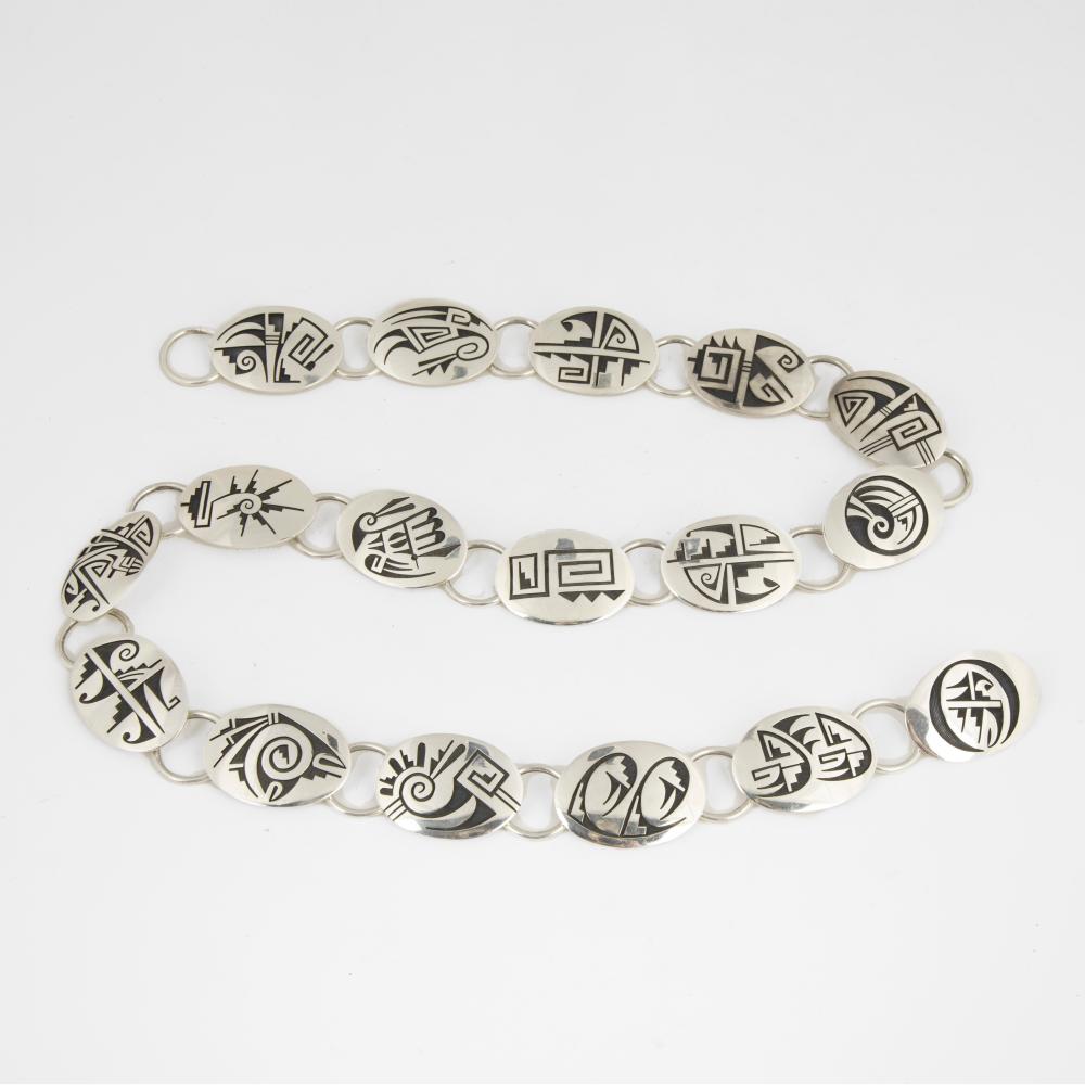 PHILIBERT POSEYESVA, HOPI, SILVER