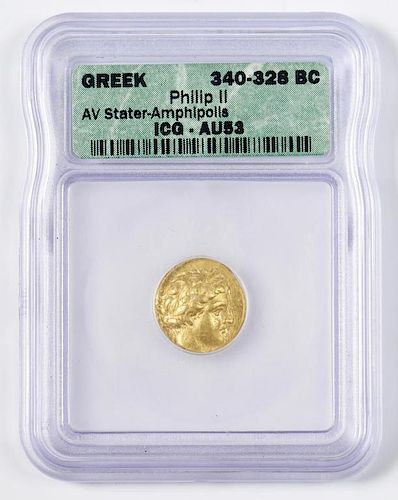 PHILIP II AV STATER, AMPHIPOLIS