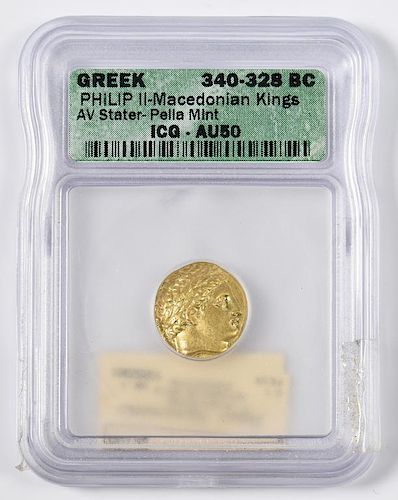 PHILIP II AV STATER, PELLA