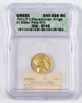 PHILIP II AV STATER, PELLA MIN
