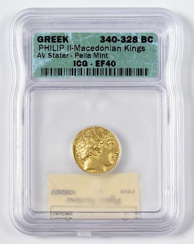 PHILIP II AV STATER, PELLA