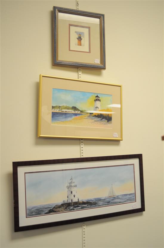Philip J. Chagnon watercolor of a