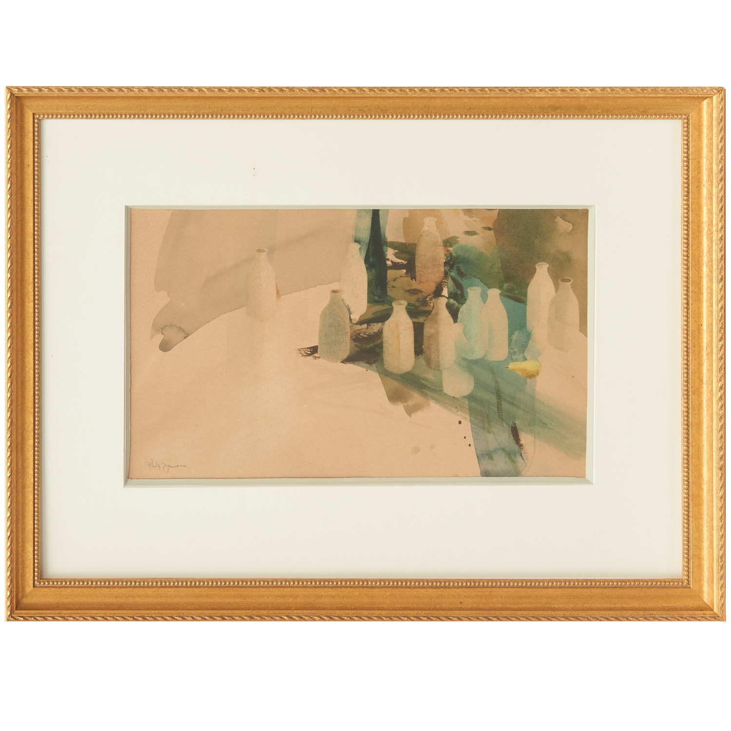 PHILIP JAMISON, WATERCOLOR ON PAPER