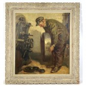 Philip Lyford Painting on Canv