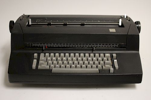 PHILIP ROTH BLACK IBM SELECTRIC