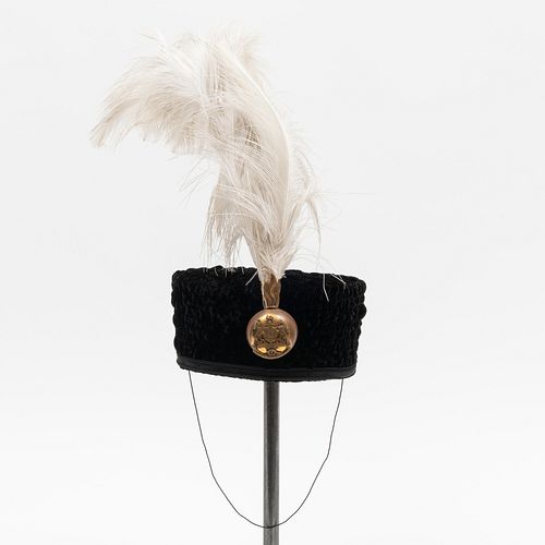 PHILIP TREACY BLACK VELVET AND