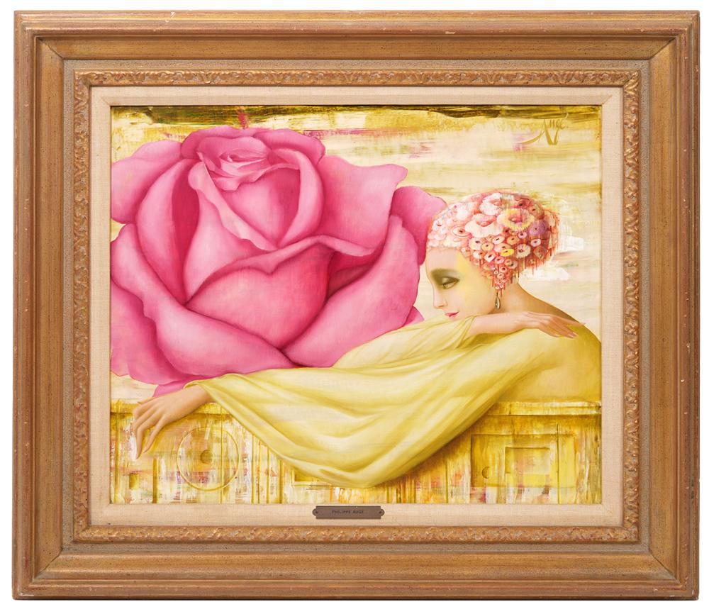 PHILIPPE AUGE OIL PAINTING