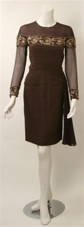 Philippe Venet silk chiffon ev