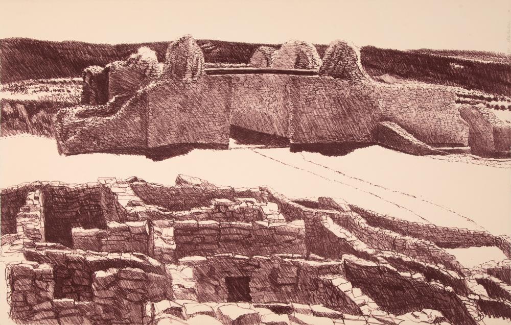 PHILLIP PEARLSTEIN, RUINS AT