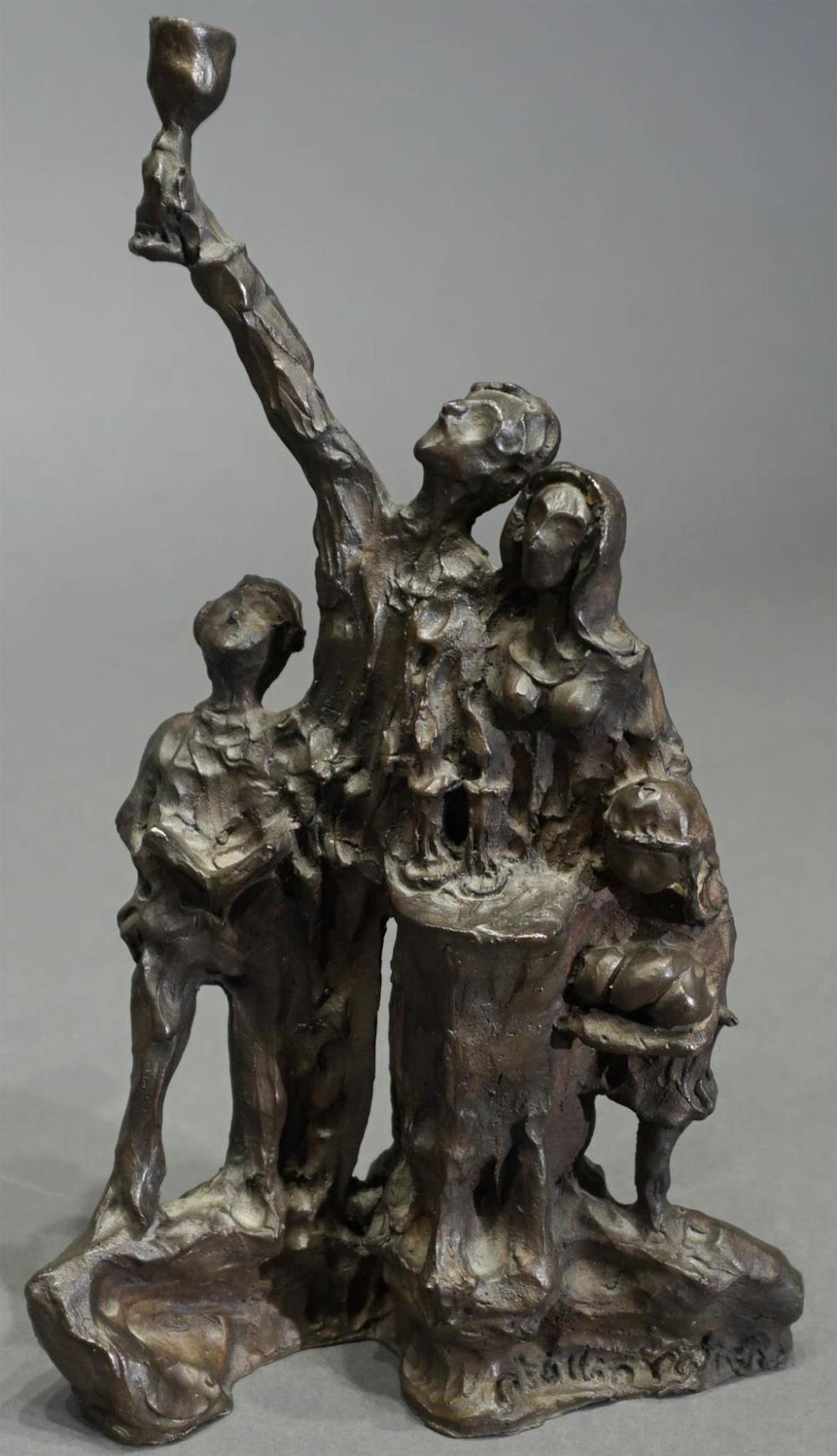 PHILLIP RATNER BRONZE FIGURAL