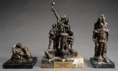 PHILLIP RATNER, THREE BRONZE S