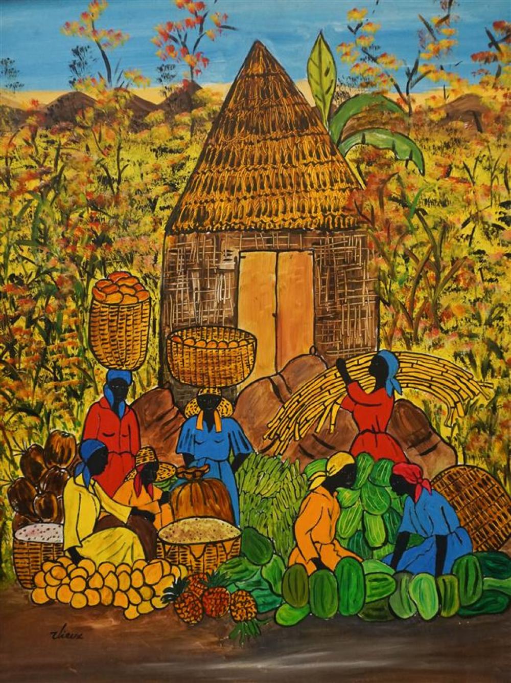PHILLIPE VIEUX, HAITIAN MARKET