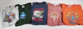 PHISH BAND T SHIRTS (5), XLFiv