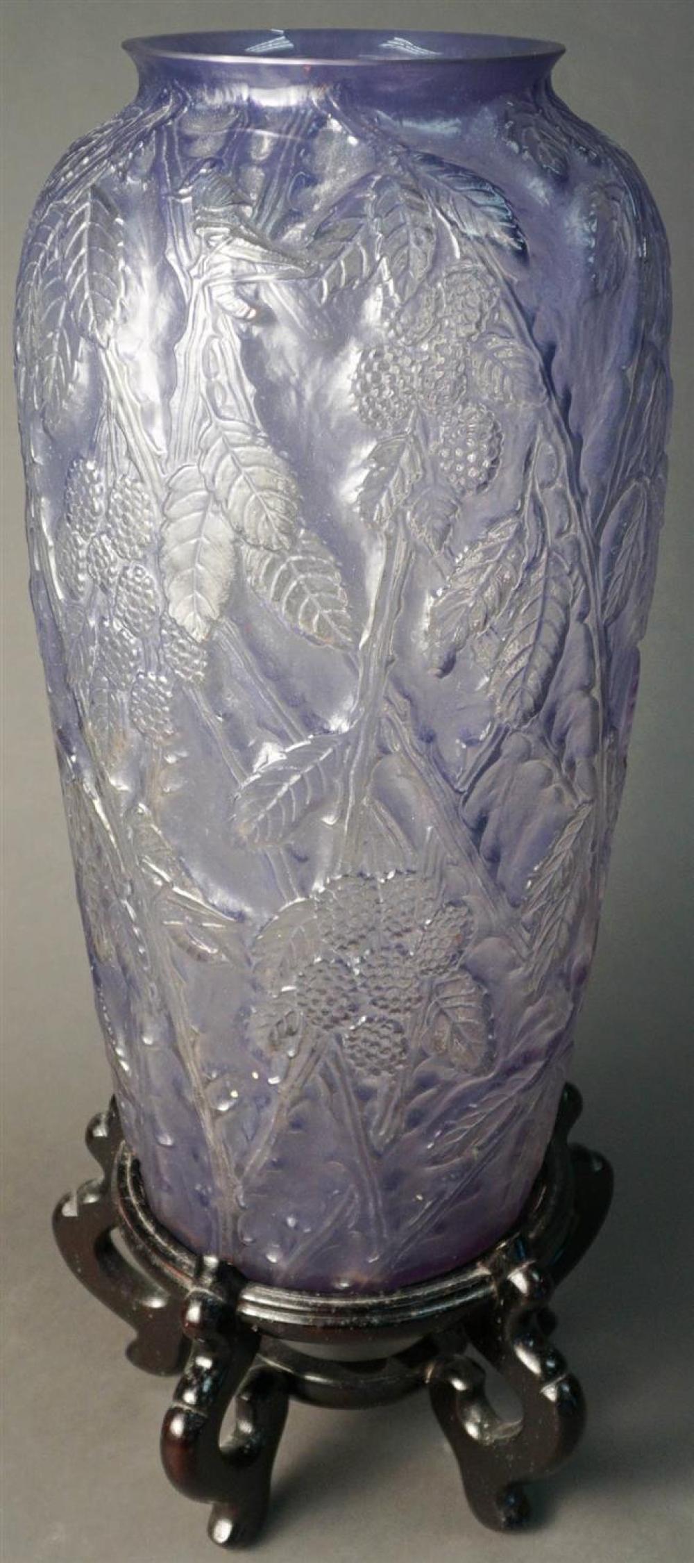 PHOENIX TYPE LAVENDER GLASS TALL