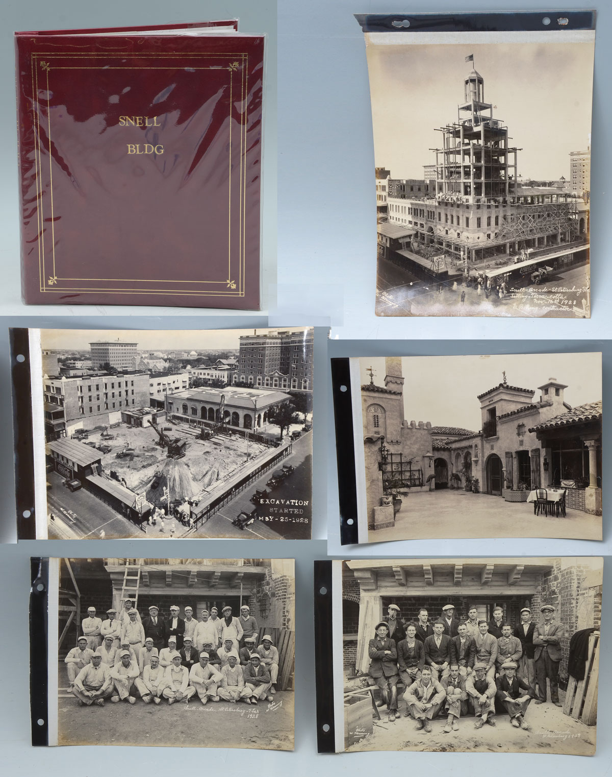 PHOTO ALBUM DEPICTING THE 1928 -