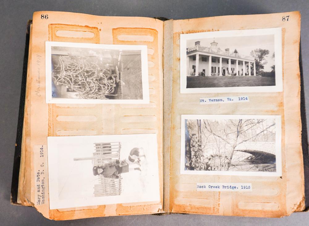 PHOTOGRAPH ALBUM, CIRCA
