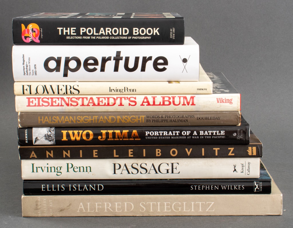PHOTOGRAPH ART REFERENCE BOOKS,