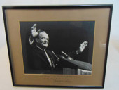 PHOTOGRAPH HUBERT HUMPHREY, "T