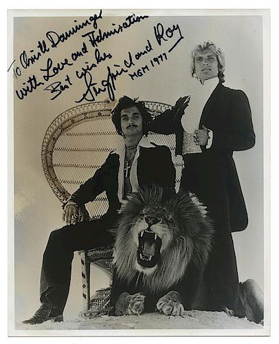 PHOTOGRAPH INSCRIBED AND SIGNED