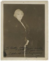 PHOTOGRAPH INSCRIBED AND SIGNE