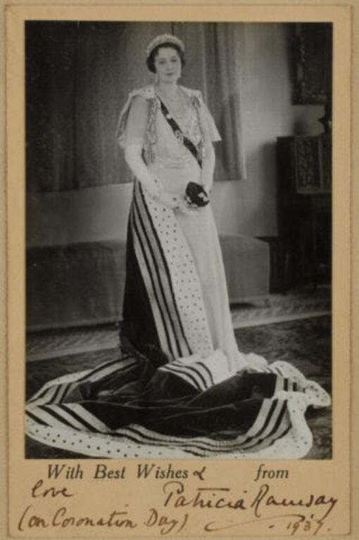 PHOTOGRAPH, LADY RAMSAY ON
