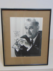 PHOTOGRAPH, LYNDON JOHNSON, "T