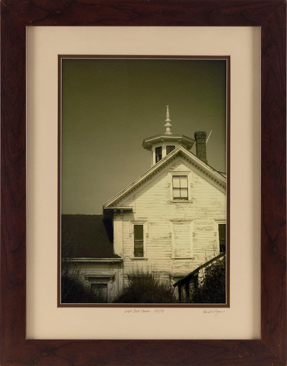 PHOTOGRAPH OF AN OLD HOME 20TH