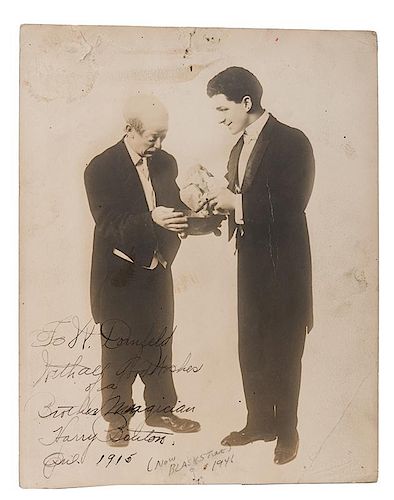 PHOTOGRAPH OF BLACKSTONE SIGNED