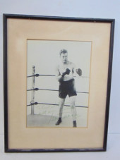 PHOTOGRAPH OF BOXER GENE TUNNE