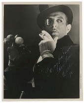 PHOTOGRAPH OF CARDINI, INSCRIB
