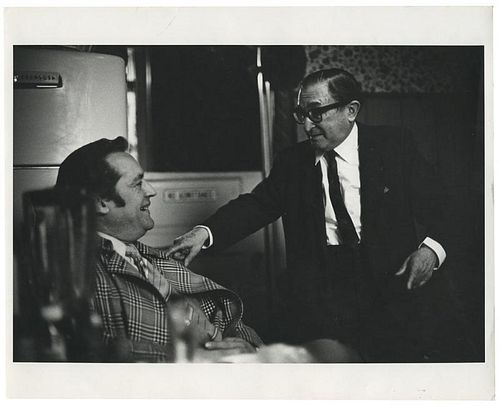 PHOTOGRAPH OF FLOSSO WITH GEORGE