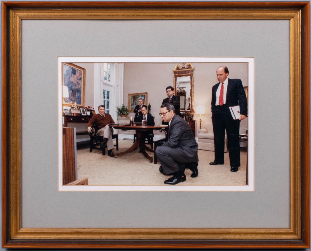 PHOTOGRAPH OF RONALD REAGAN, GEORGE