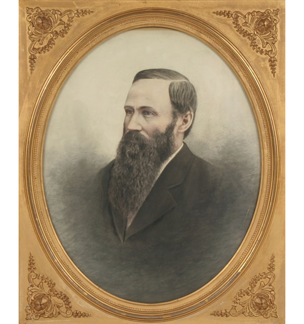 Photographic portrait print of a