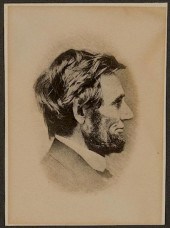 PHOTOGRAPHIC PRINT OF LINCOLN,