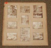 [Photographs] A framed array o