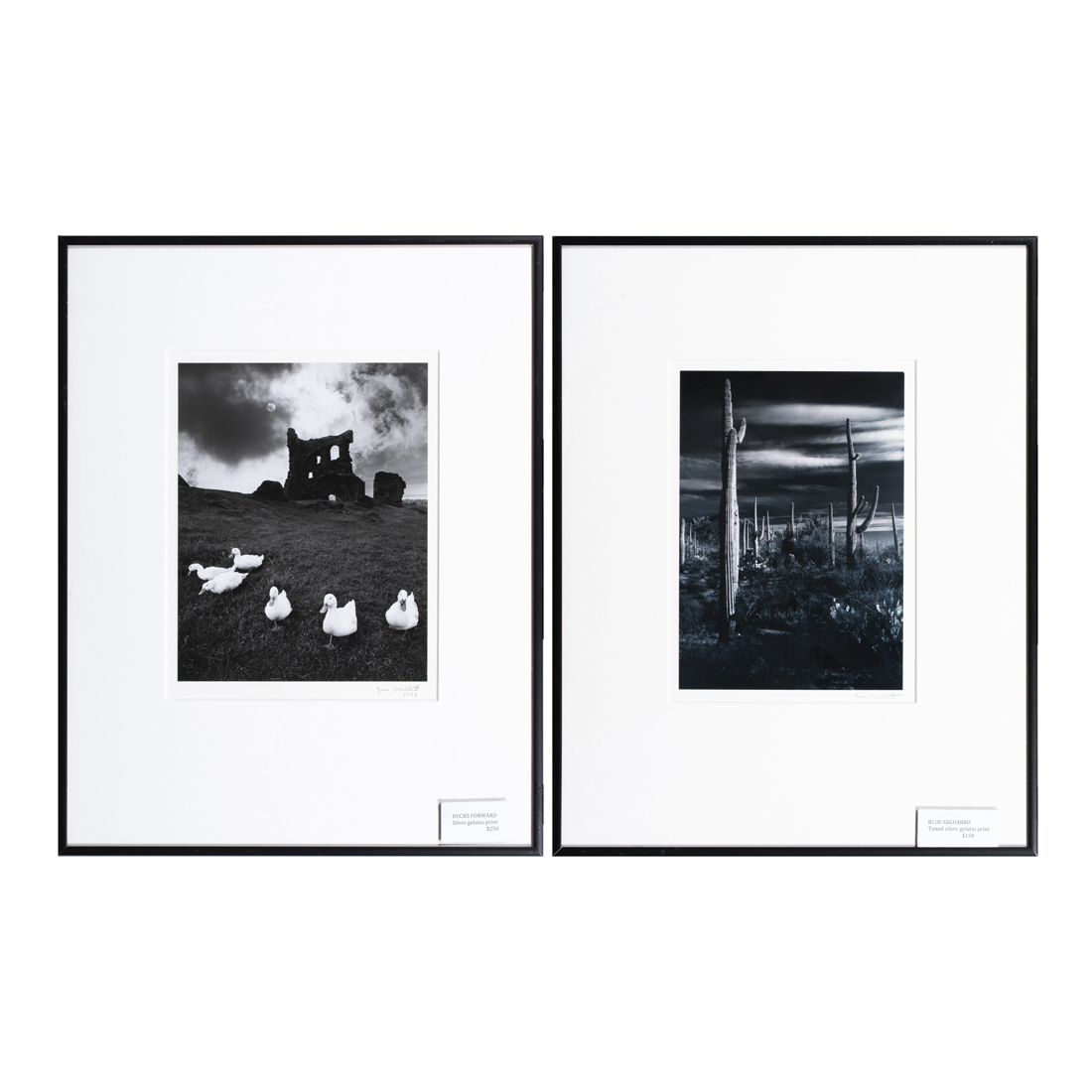 PHOTOGRAPHS, JIM MILLETT (lot of 2)