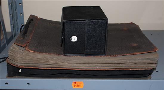 [PHOTOGRAPHS]  Two photo albums and