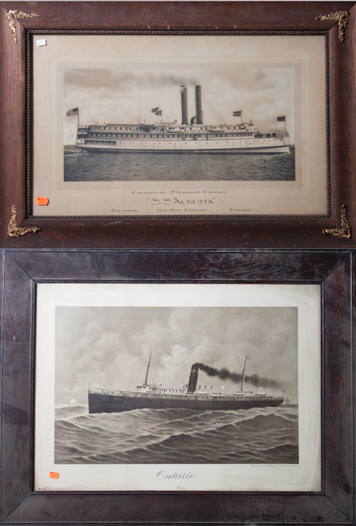 [Photographs] Two steamship