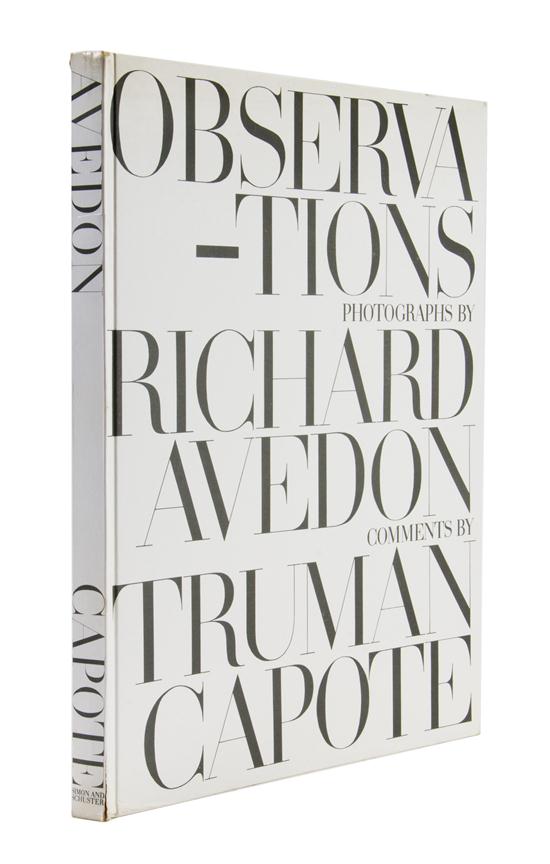 (PHOTOGRAPHY) AVEDON RICHARD